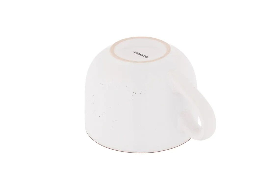 ფინჯანი Ardesto Cup Bagheria Bright white, 480ml, ceramics, white