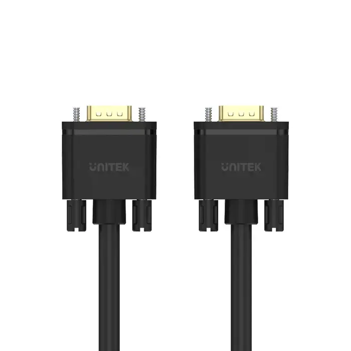 Y-C504G, UNITEK, Cable, 3M, HD15 VGA (M) to VGA (M) (3C+6).