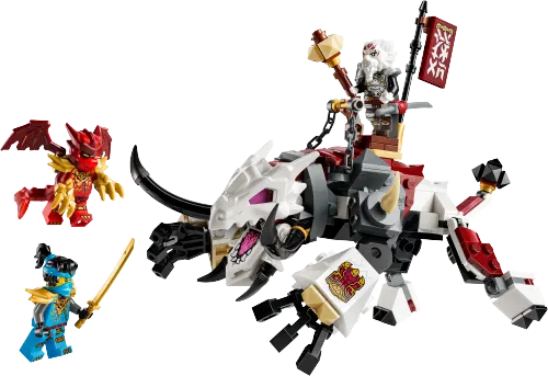 კონსტრუქტორი LEGO Ninjago Zilvar and Grimtak the Dragon Beast 71863
