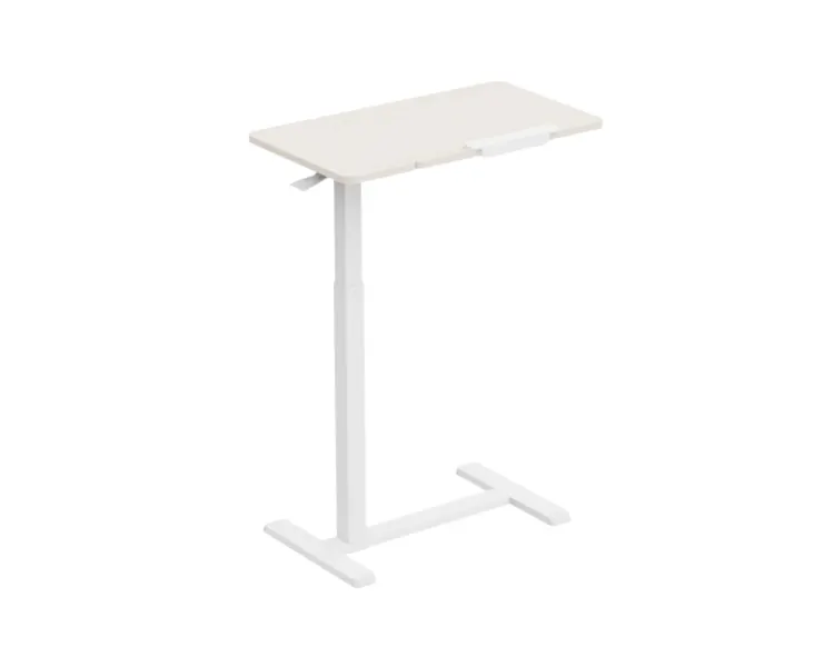 გვერდითი მაგიდა Vertex VX-ST-7140MW Height Adjustable Side Table Matte White/White Oak