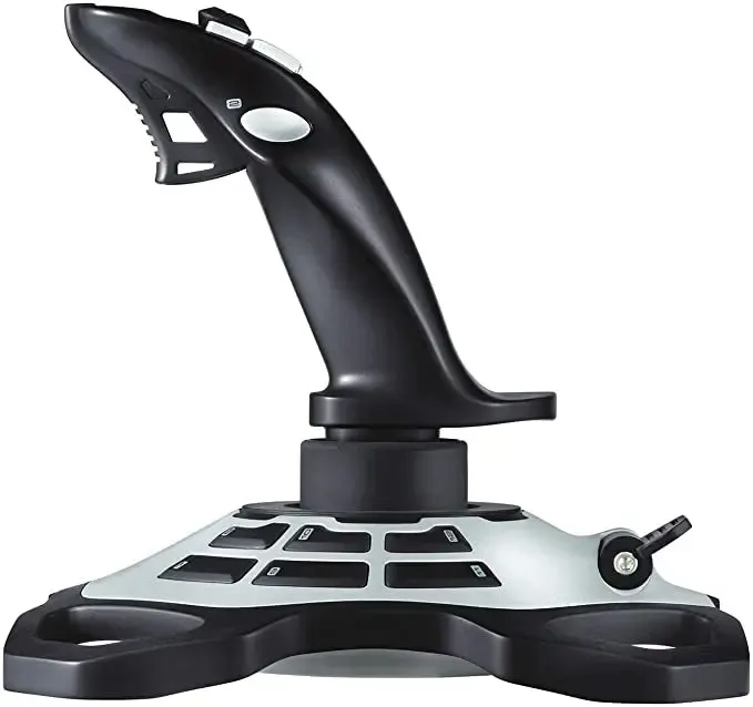Extreme 3D Pro Joystick 12 Buttons , LOGITECH - SILVER/BLACK - USB 942-000031