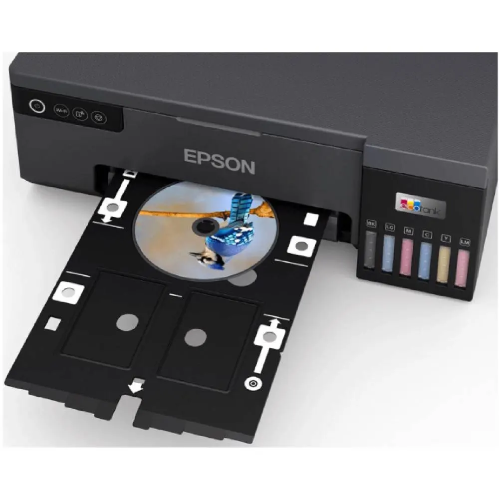 Photo printer Epson C11CK37403 L8050, A4, Wifi, USB, Black
