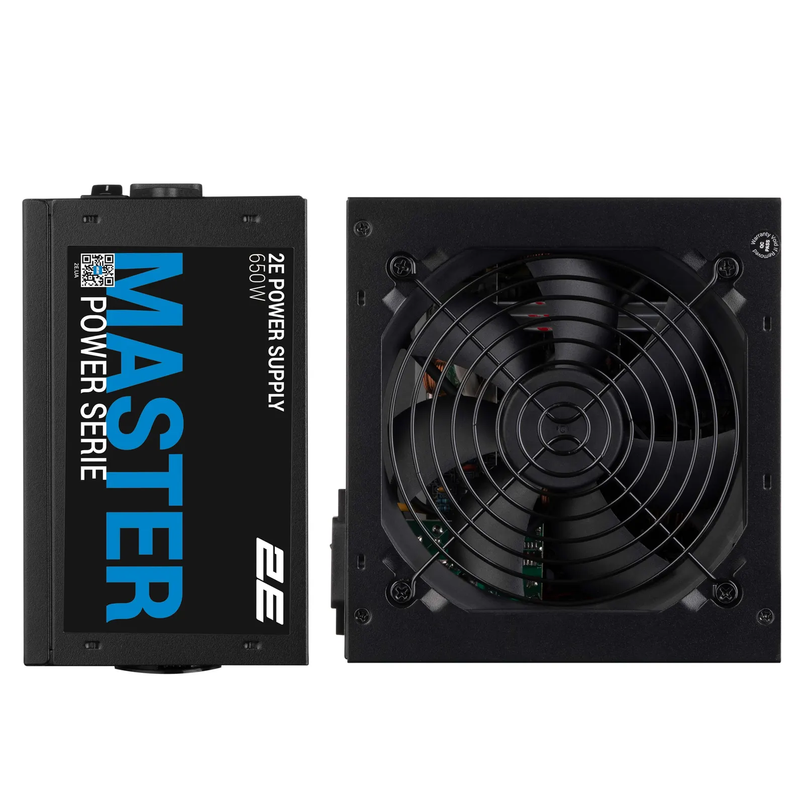 2E PSU Master Power (650W), >80%, 80+ White, 120mm, 1xMB 24pin(20+4), 1xCPU 8pin(4+4), 3xMolex, 5xSATA, 2xPCIe 8pin(6+2)