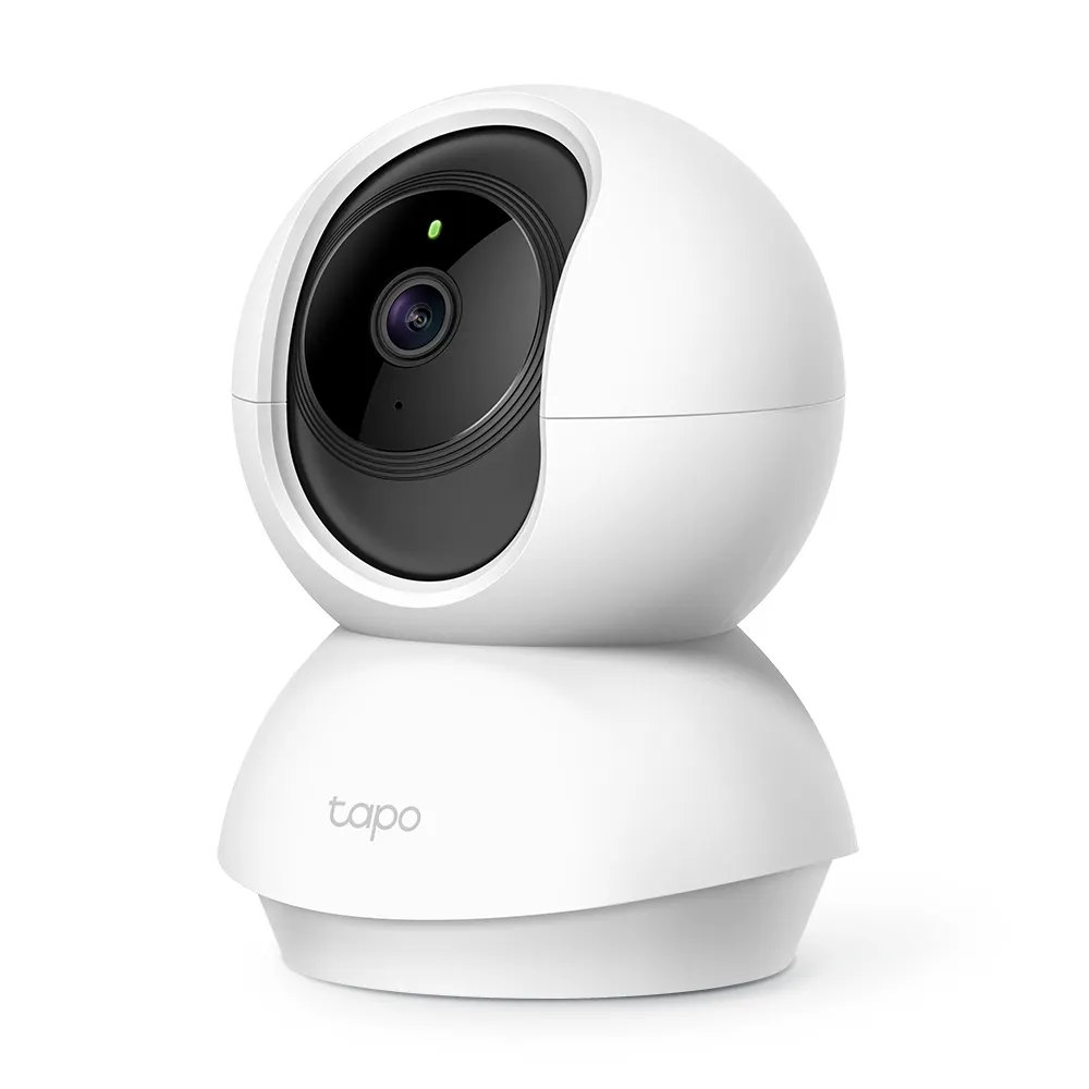 სმარტ კამერა TP-Link Tapo C210 Wi-Fi Camera - 2304 x 1296, Wi-Fi, 360° / 114° Viewing Angle, MicroSD Card Slot (Up to 256 GB), Two-Way Audio, iOS 10+, Android 5+