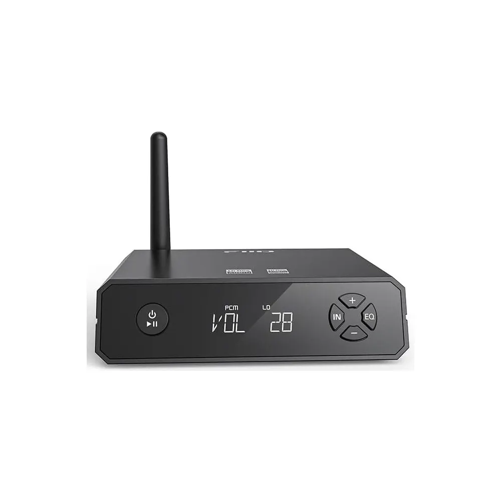 DAC მიმღები FiiO BR13 Type-C, Optical, Coaxial, RCA, Hi-Res Bluetooth DAC Audio Transceiver Black