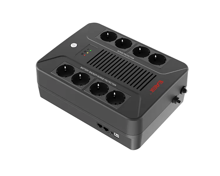 უწყვეტი კვების წყარო EAST EA2100 Plus 1000VA/600W with 1x9Ah battery Line Interactive UPS LED