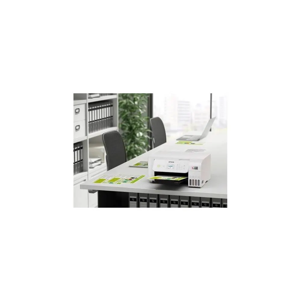 პრინტერი Epson C11CJ66411 L3266, MFP, A4, WiFi, USB, White