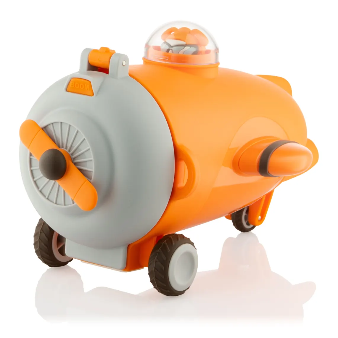 ბოთლი Ardesto Bottle Plane 550ml, plastic, orange
