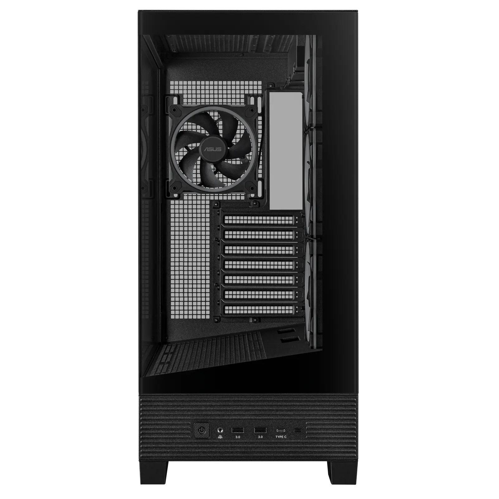 ქეისი ASUS A31 PLUS TG ARGB – Mid Tower | ATX/mATX/Mini-ITX | TG | 4×120mm ARGB Fans | GPU 380mm | CPU Cooler 165mm | 360mm Radiator | Black