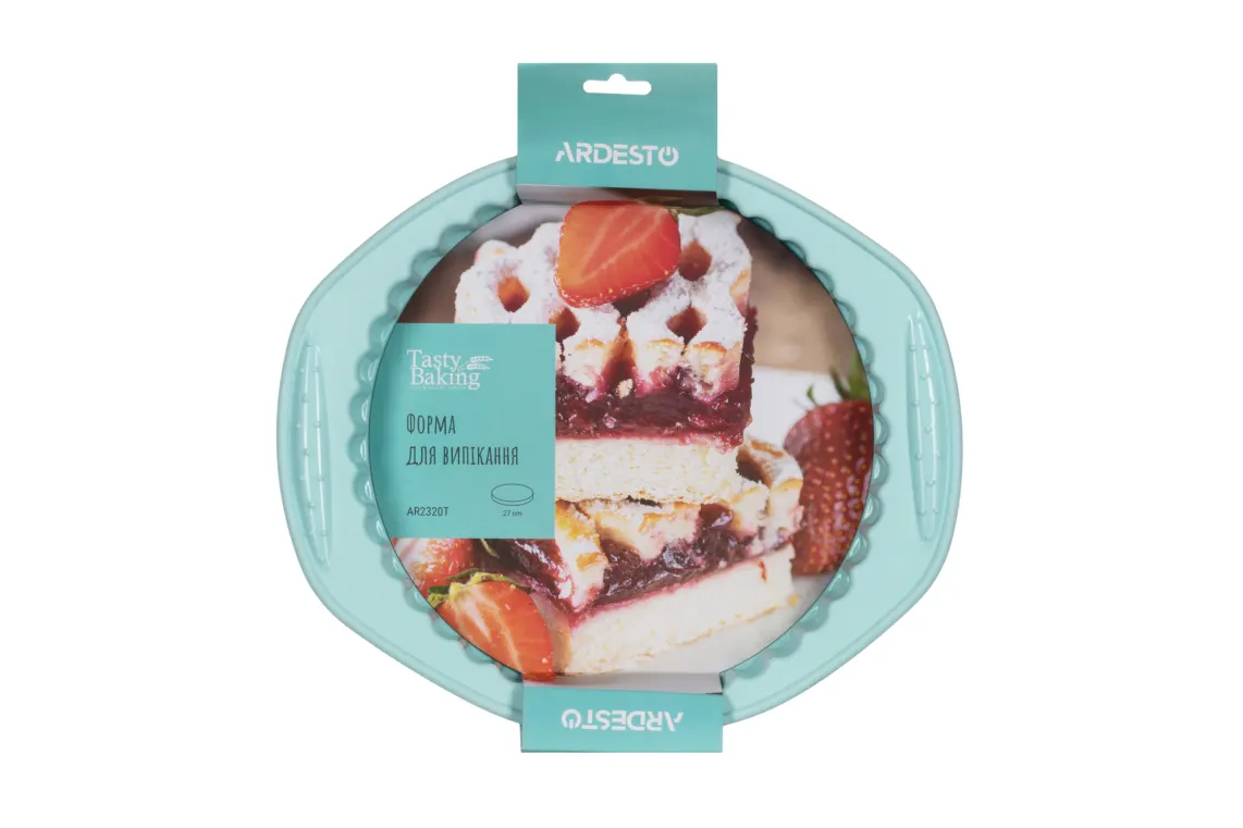 საცხობი ფორმა Ardesto baking pan Tasty baking, round, blue, silicone