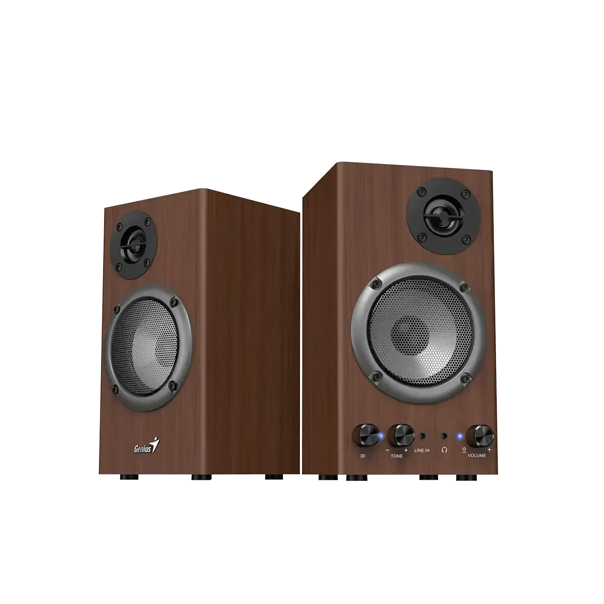 Genius, SP-HF500B Speaker Wood