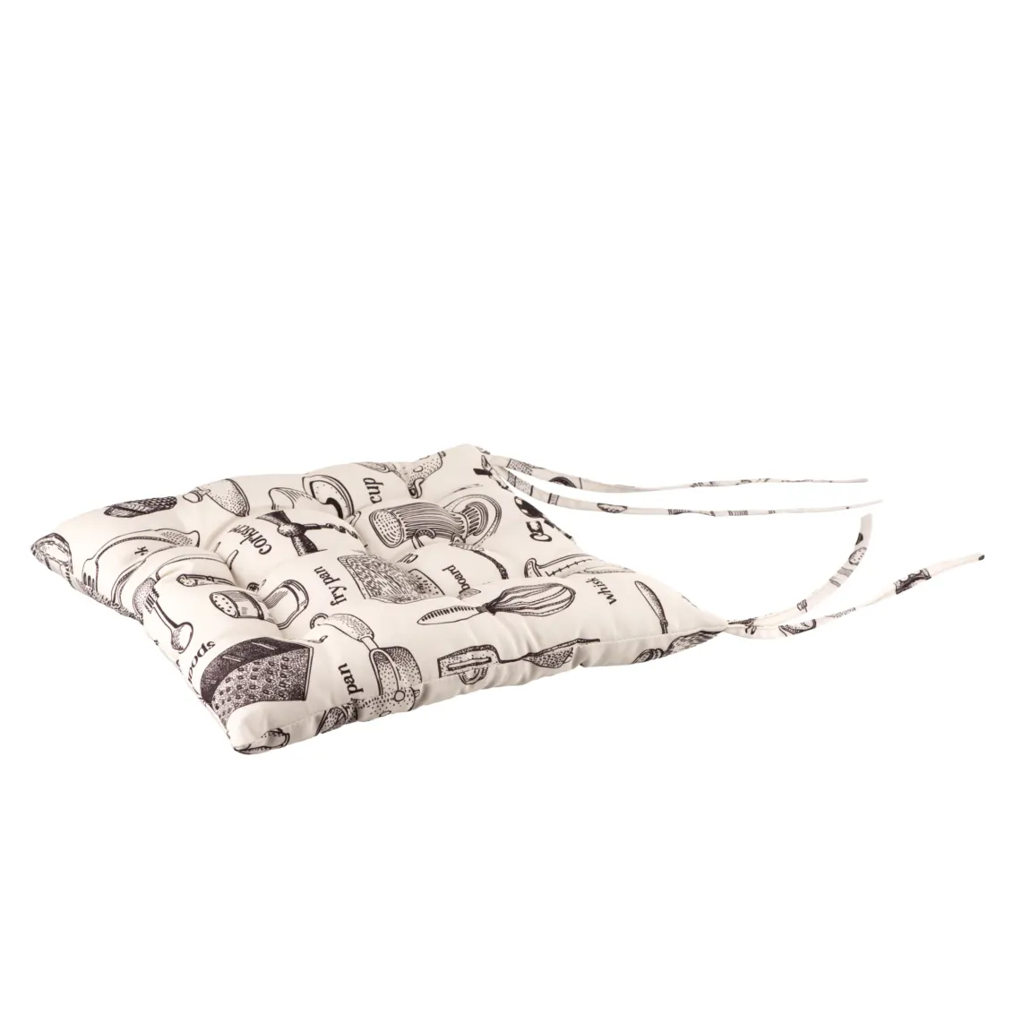 სკამის ბალიში Ardesto Sitpad Kitchen 40x40cm, 90% polyester, 10% cotton