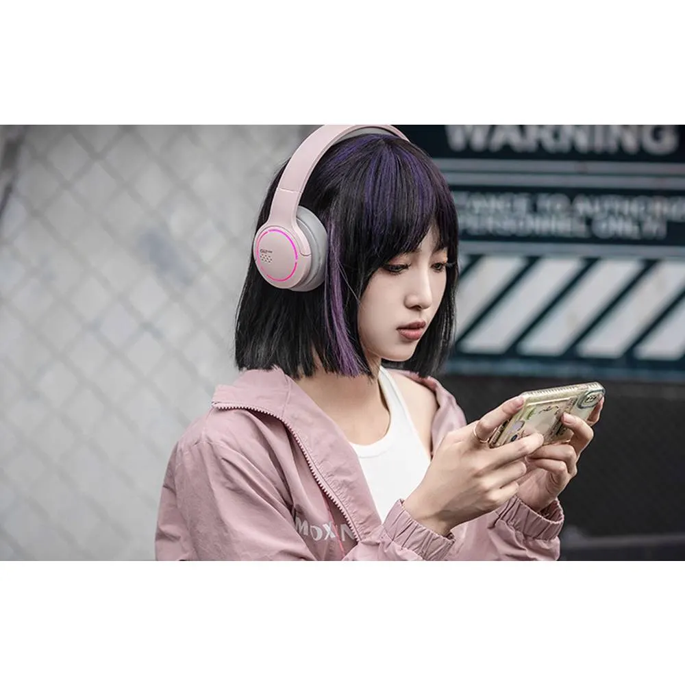 ყურსასმენი Edifier G2BT, Gaming Headset, Wireless, Bluetooth, Pink