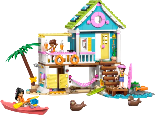 კონსტრუქტორი LEGO Friends Beach House with Seals 42699