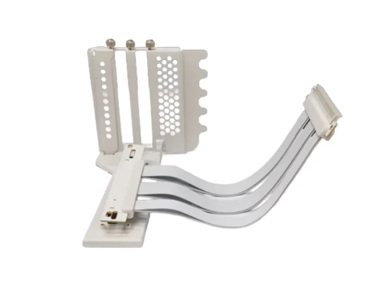 ვიდეო დაფის სამაგრი Asiahorse PCIE5.0 -A- White 90 + Bracket