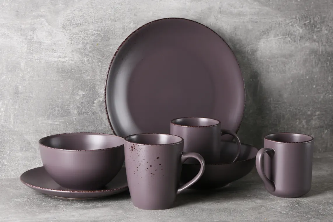 ფინჯანი Ardesto Cup Lucca, 360 ml, Grey brown, ceramics