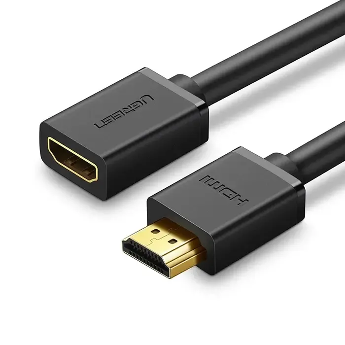 HDMI კაბელი HD107, UGREEN, Cable, HDMI Male to Female Cable, 3m, Black.
