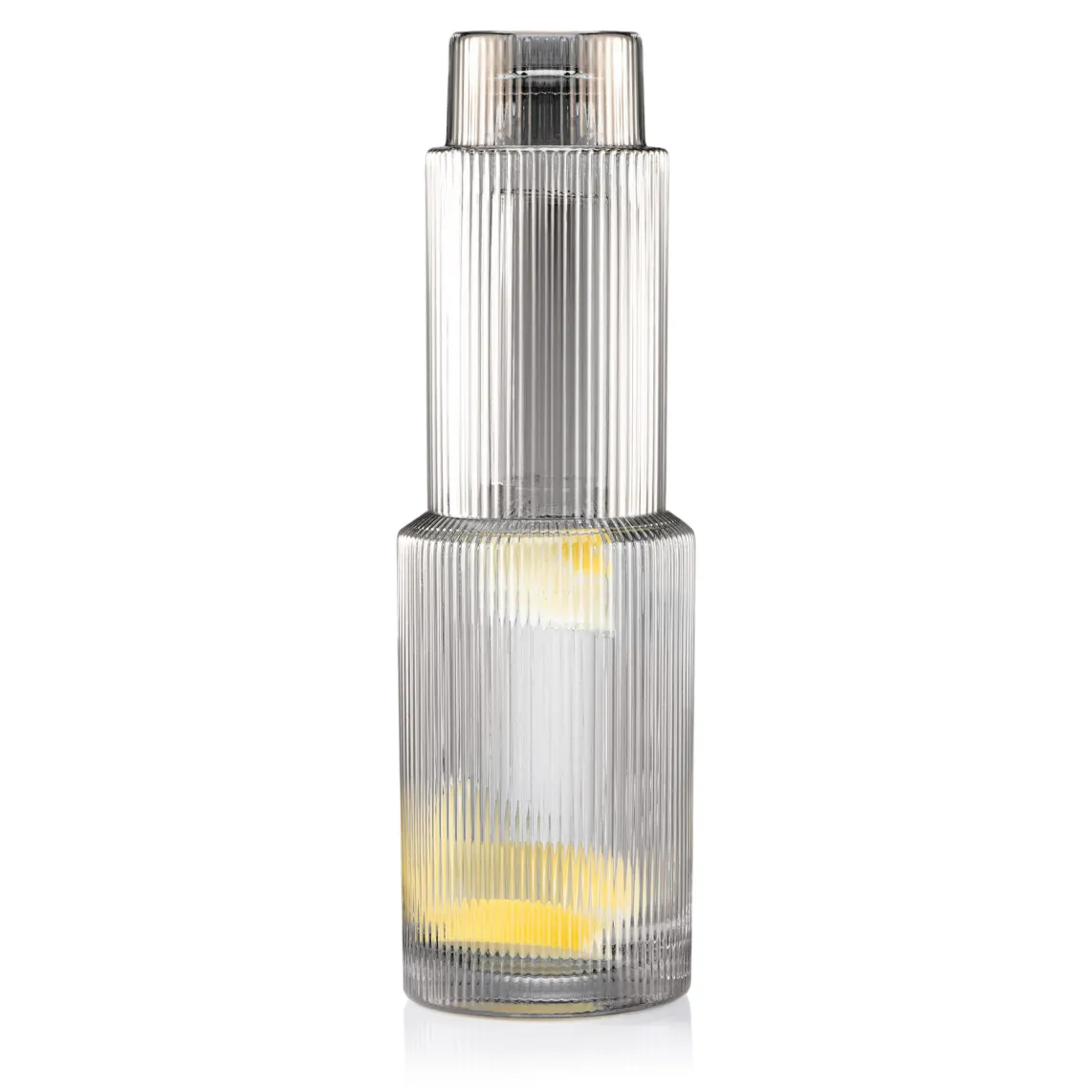 დოქი Ardesto Carafe Graphite 800ml, borosilicate glass, gray