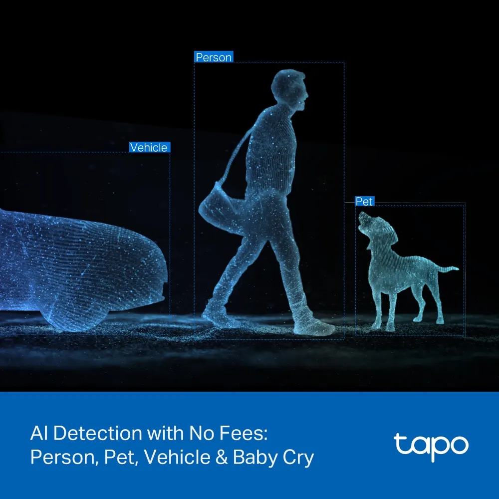სმარტ კამერა TP-Link Tapo C246D Dual Lens Smart Security Camera