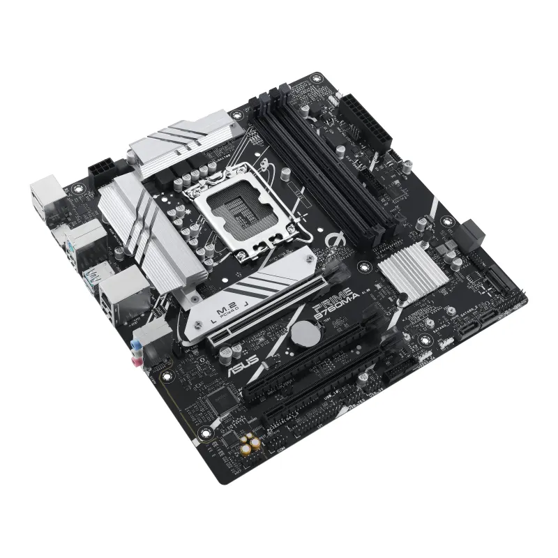 ASUS Motherboard PRIME B760M-A-CSM s1700 B760 4xDDR5 M.2 HDMI DP mATX CSM