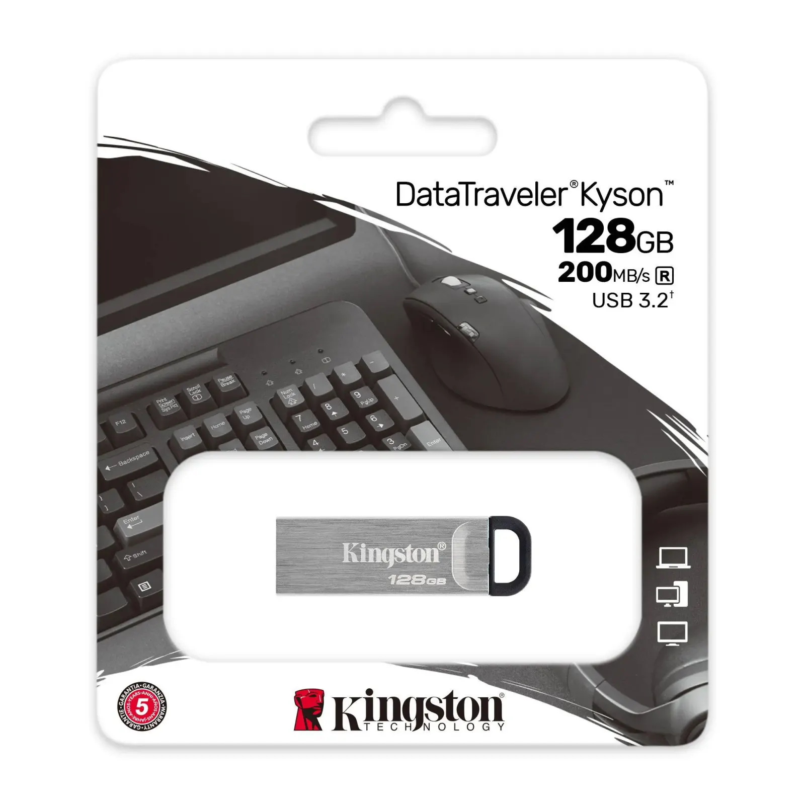 KINGSTON, DTKN/128GB, USB 3.2