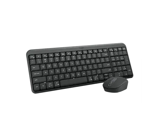 logitech, MK250 Compact, Keyboard + Mouse (Combo) Graphite