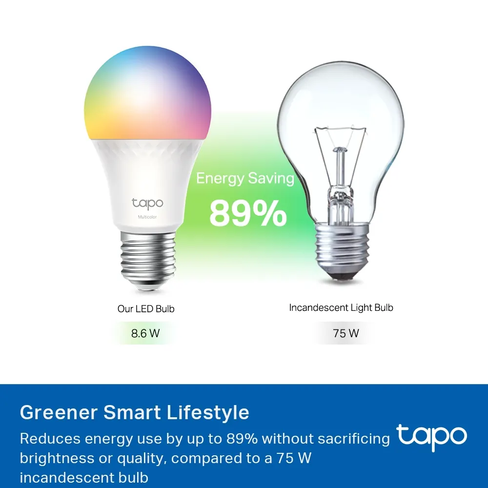 სმარტ ნათურა TP-Link Tapo L535E Multicolor Lamp