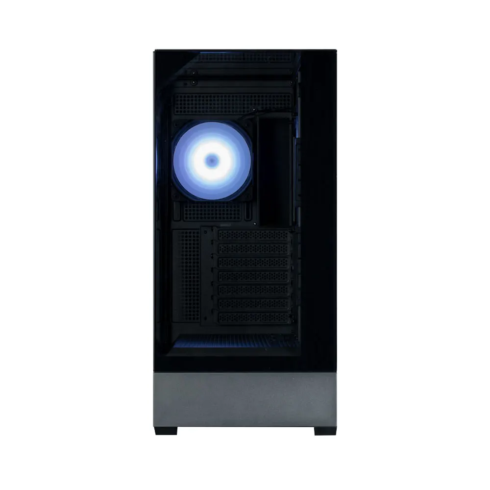ქეისი Zalman PC case P40 Prism without PSU, 2xUSB3.0, 1xUSBType-C, 1x120mm ARGB, VGA 420mm, LCS ready, TG 3x Panels, ATX, black
