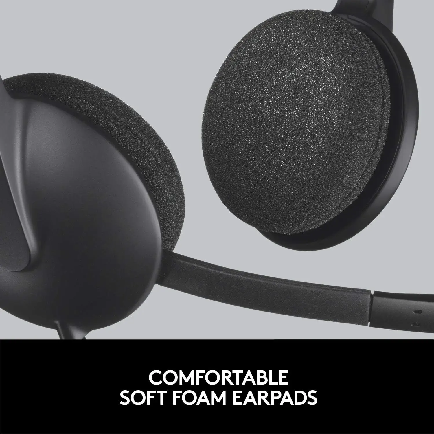 Logitech, H340 Computer USB Headset Black