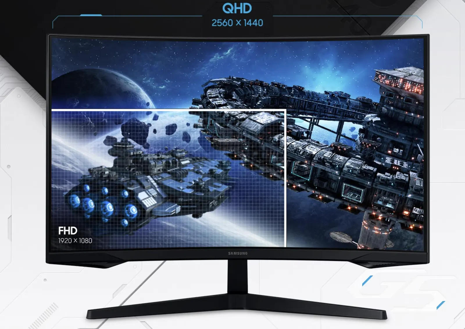 Samsung Odyssey G5 LS27CG550EIXCI Monitor 27"
