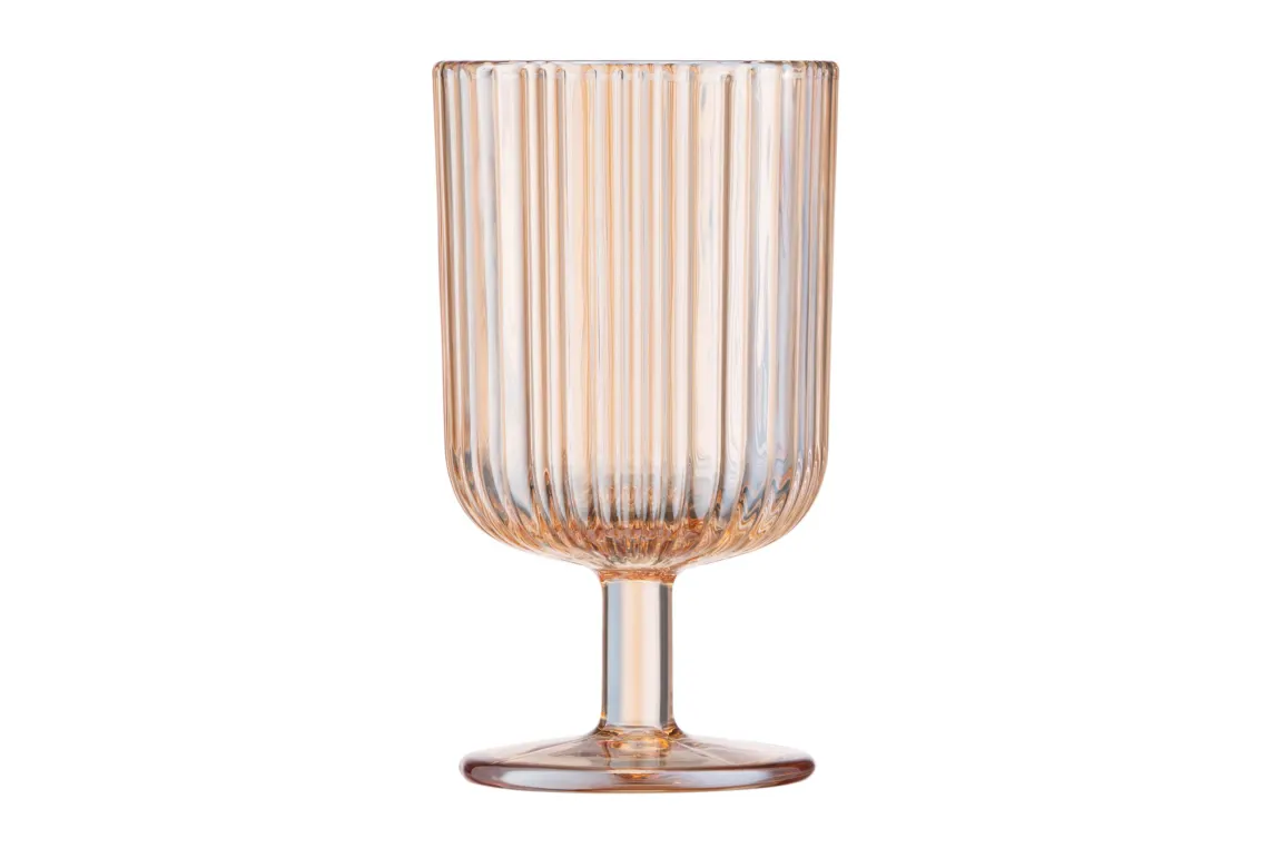 Ardesto glasses set Golden Moon, 300ml, 2pcs, glass, golden