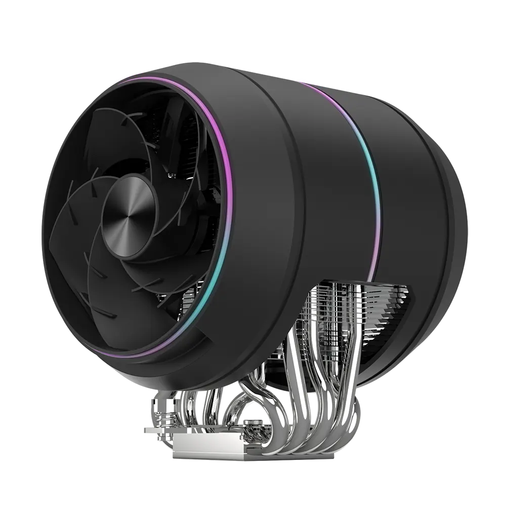 Zalman CPU cooler ZET5, ARGB LGA 1851, 1700, 1200, 115x, AM5, AM4, 4pin PWM, 3pin+5VARGB, TDP200W, black