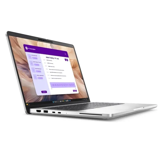 ნოუთბუქი Dell Pro 14 Plus PB14250/U7 255U/32GB/1TB SSD/QHD+ 14"/Integrated/FHD HDR+ IR Cam/Mic/FngrPrt/WLAN + BT/Backlit Kb/5G/3 Cell/W11P/3Ywr
