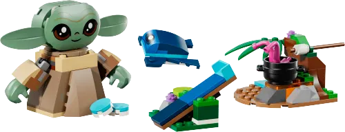 კონსტრუქტორი LEGO Grogu's Homestead 75443