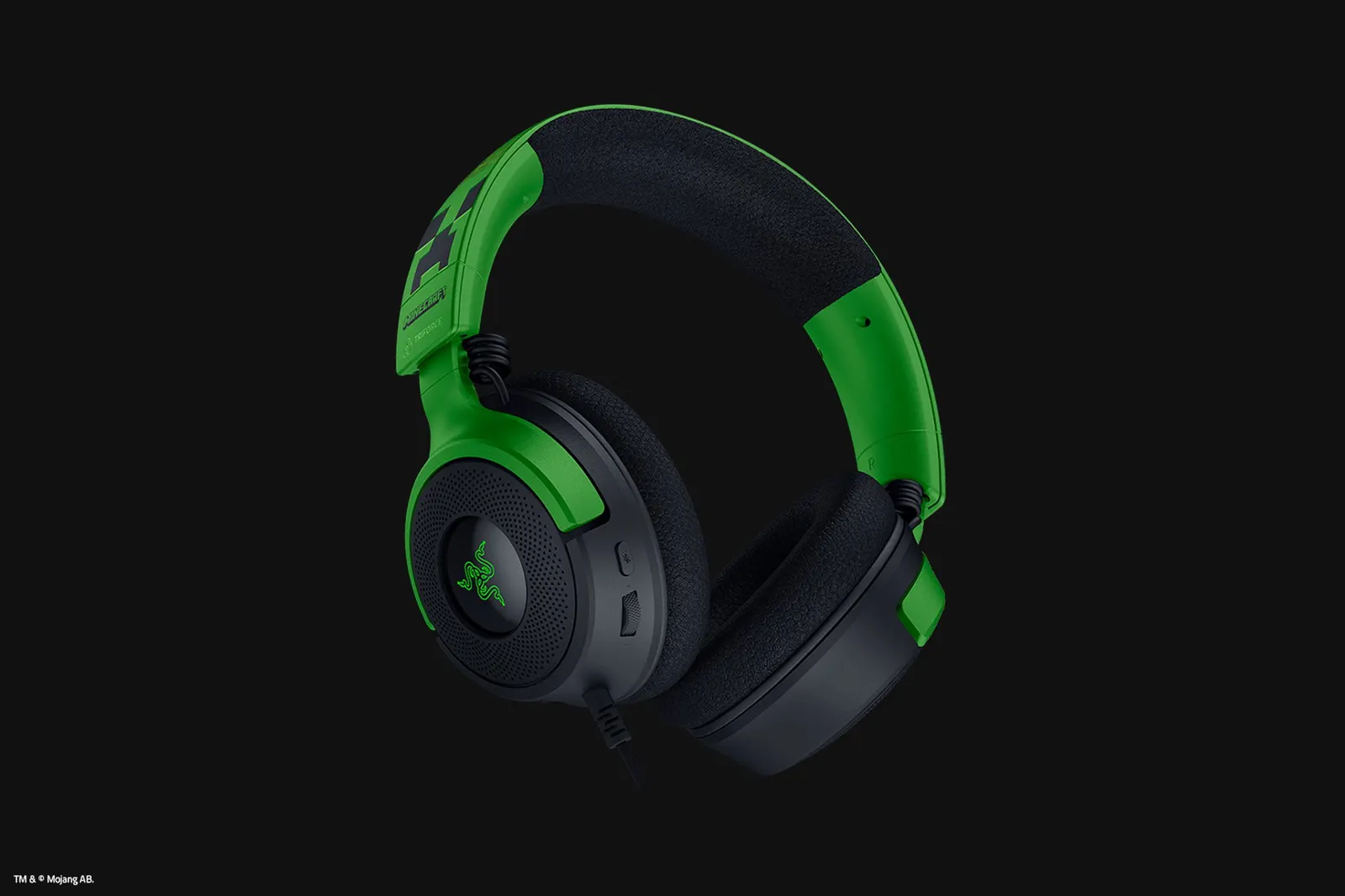 Razer Headset Kraken V4 X, 7.1, USB-A, 1.8m, RGB, Minecraft Ed
