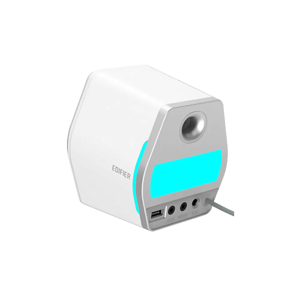 დინამიკი Edifier G2000, 16W, Bluetooth, USB, AUX, Gaming Speaker, White