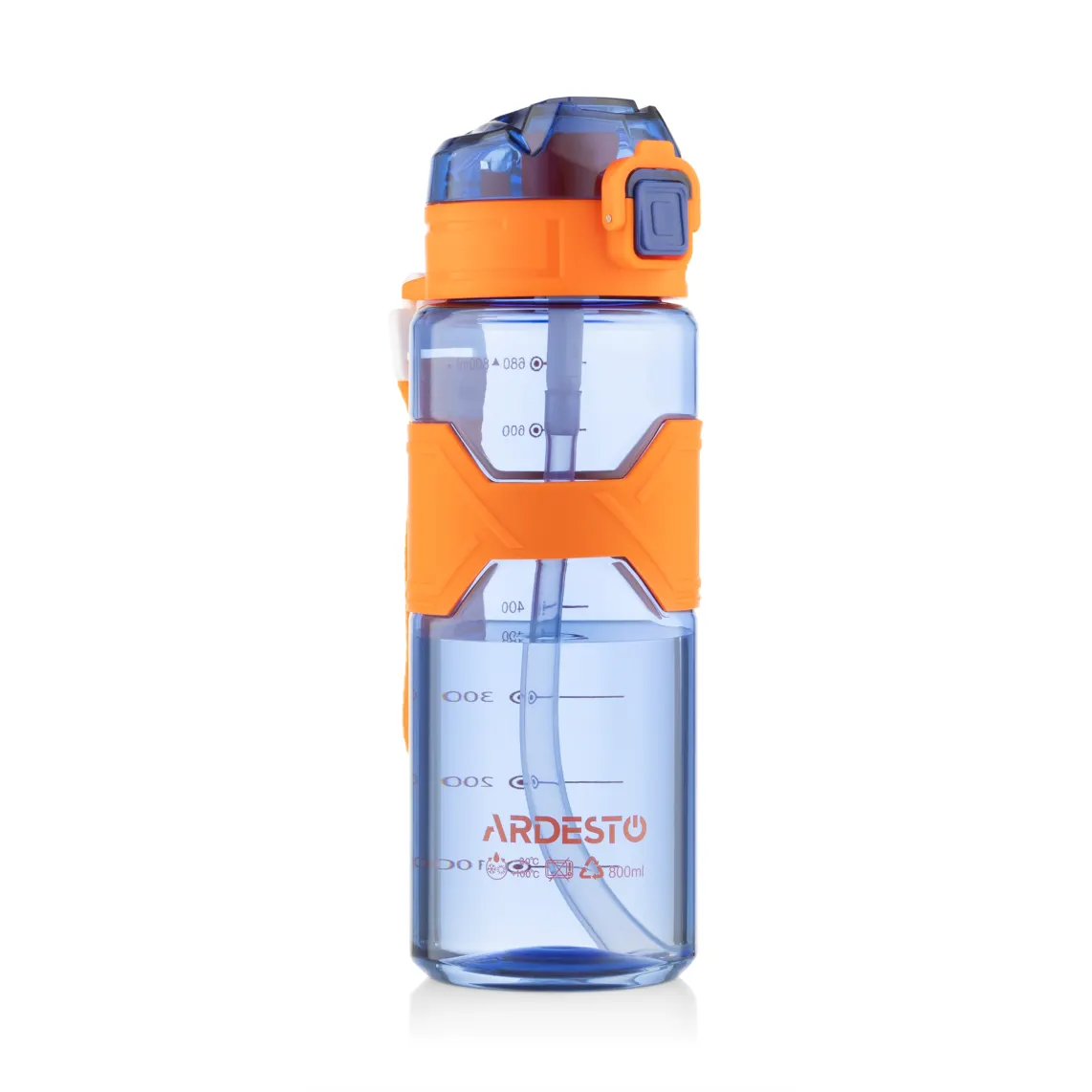 Ardesto Bottle Fitness 800ml, plastic, dark blue