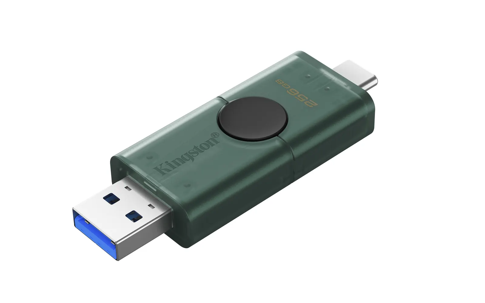 ფლეშ მეხსიერება Kingston 256GB USB 3.2 Type-A + Type-C DT DuoG2
