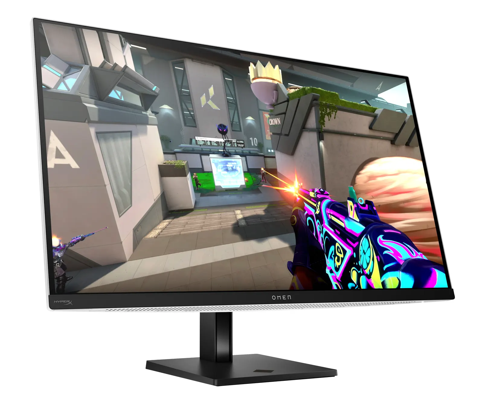 მონიტორი HP OMEN Transcend 31.5" QD-OLED 4K Black/White