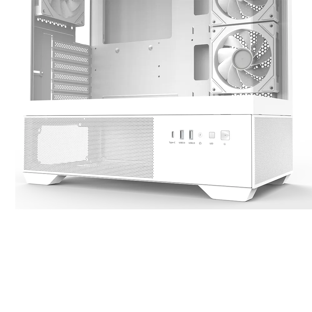 Zalman PC case Chronix V2 without PSU, 1xUSB3.0, 1xUSB2.0, 1x Type C, 2x120mm ARGB Reverse, 4x120mm ARGB, VGA 410mm, LCS ready, TG Side/Front Panel