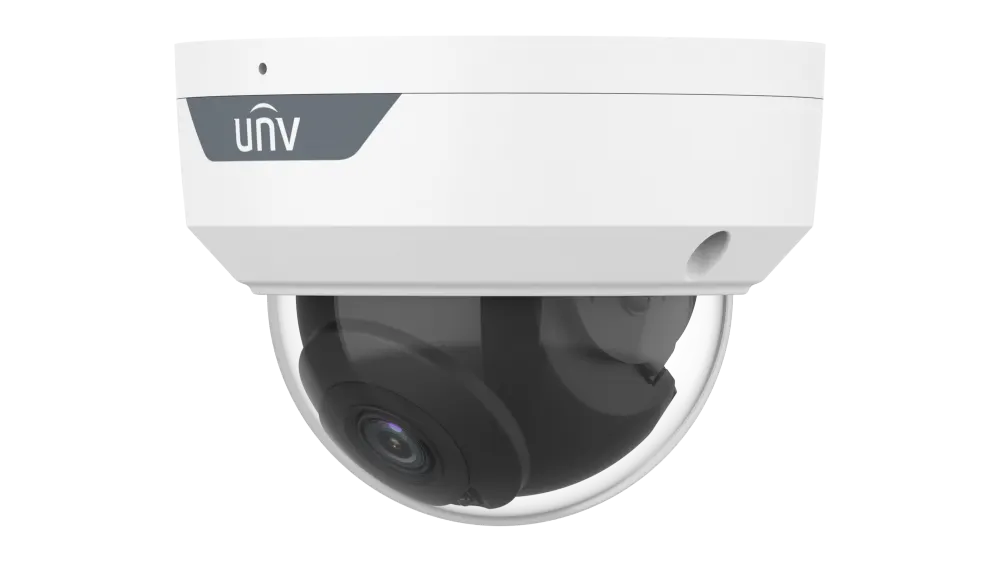 IP კამერა - 2მპ, 4მმ, Dome, HBD 2.0, Mic, IK10, Uniview IPC322LB-AF40-A2