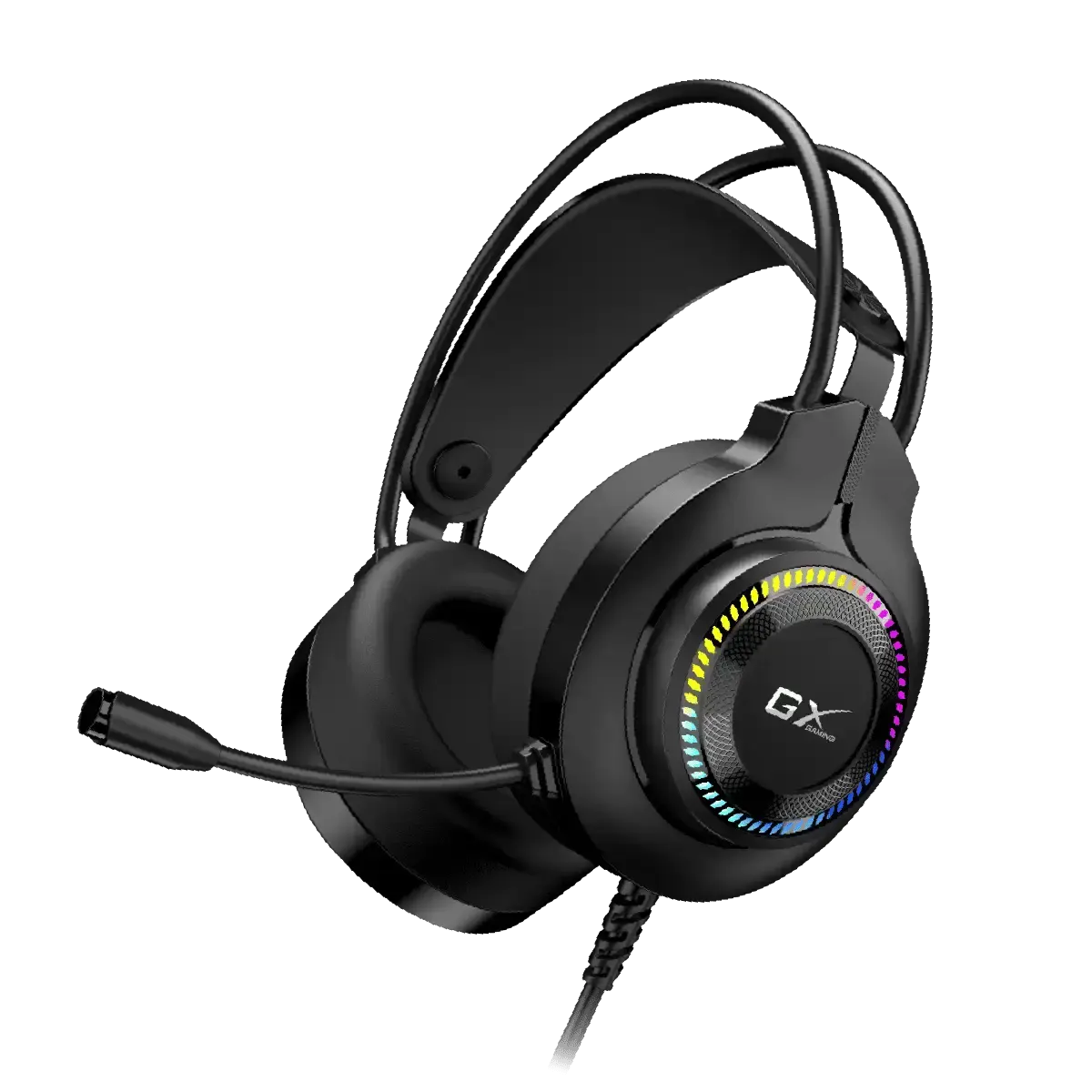 ყურსასმენი Genius, HS-GX580U USB Gaming Headset Black