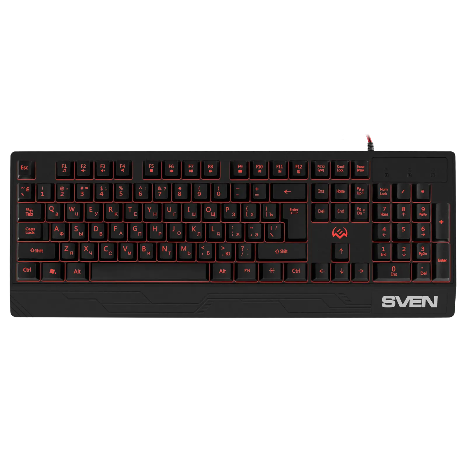 SVEN, SV-019280, Keyboard Black