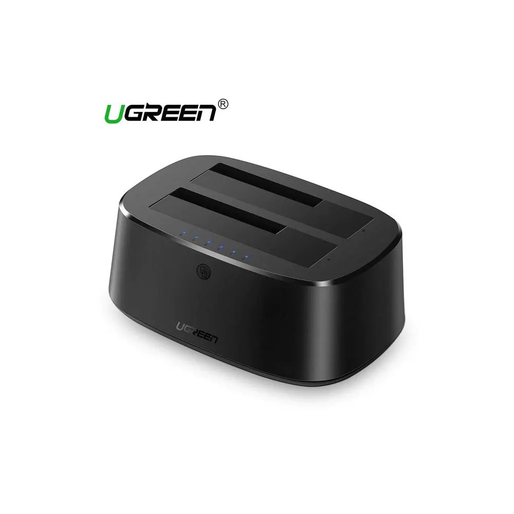 UGREEN CM198 (50857) USB 3.0 to SATA Dual-Bay Hard Drive Docking Station
