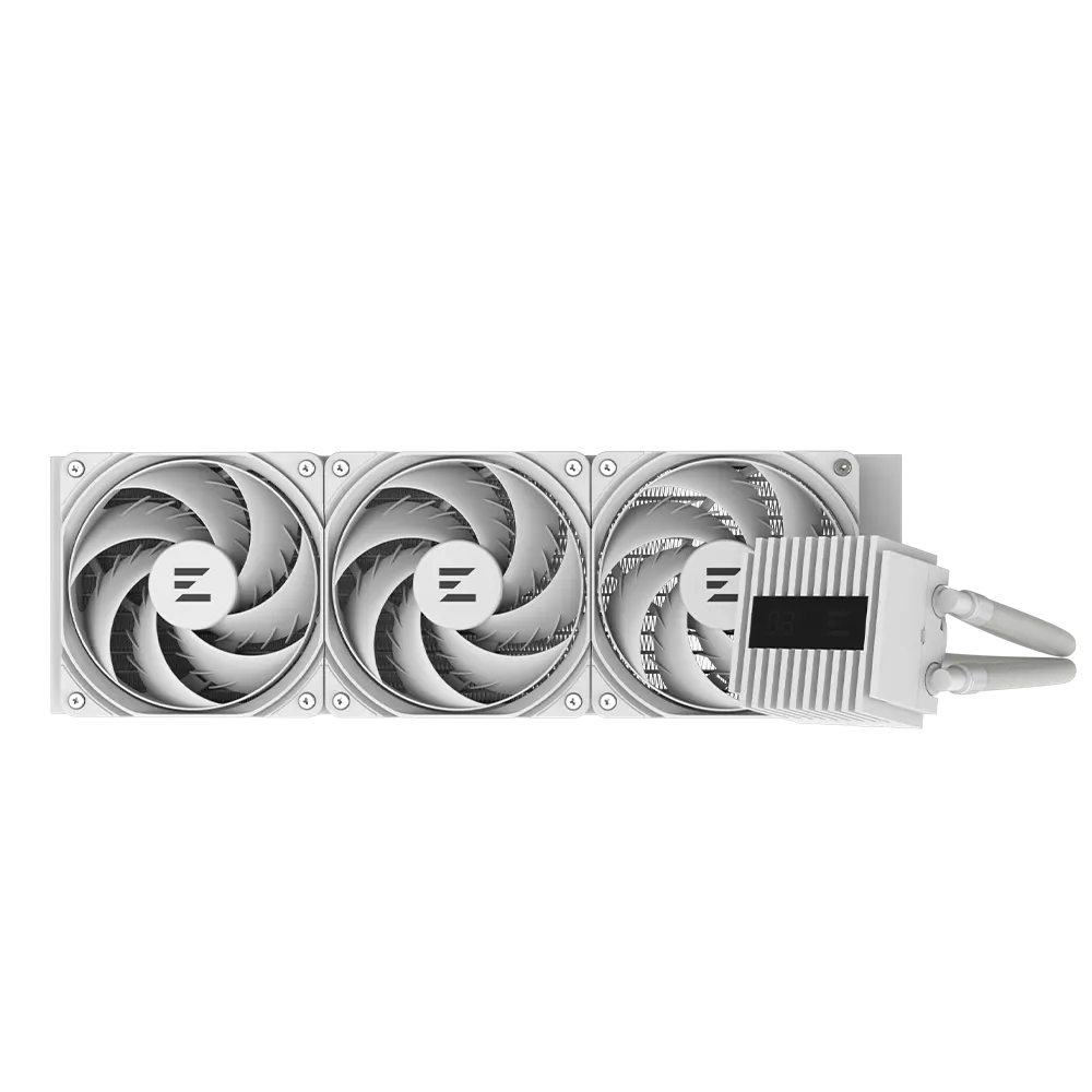 ქულერი Zalman LCS Alpha 2 A36 ARGB, LGA1700, 1200, 115x, AM5, AM4, TDP 360W, white