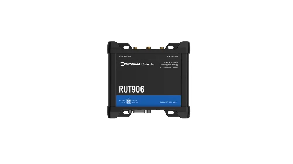 RUT906 LTE Cat 4 Router, Teltonika