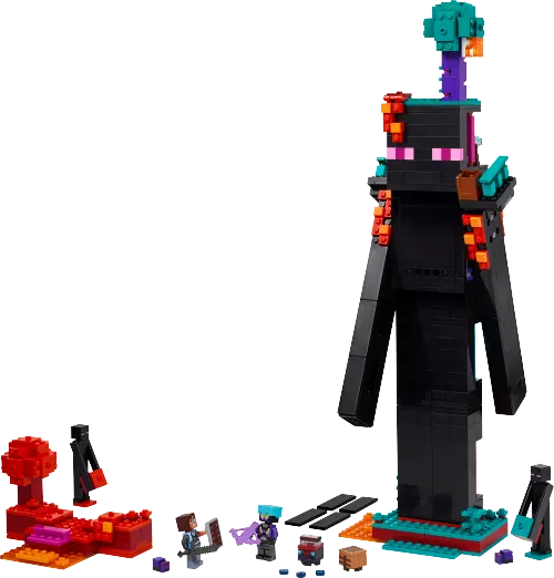 კონსტრუქტორი LEGO Minecraft The Enderman Tower 21279