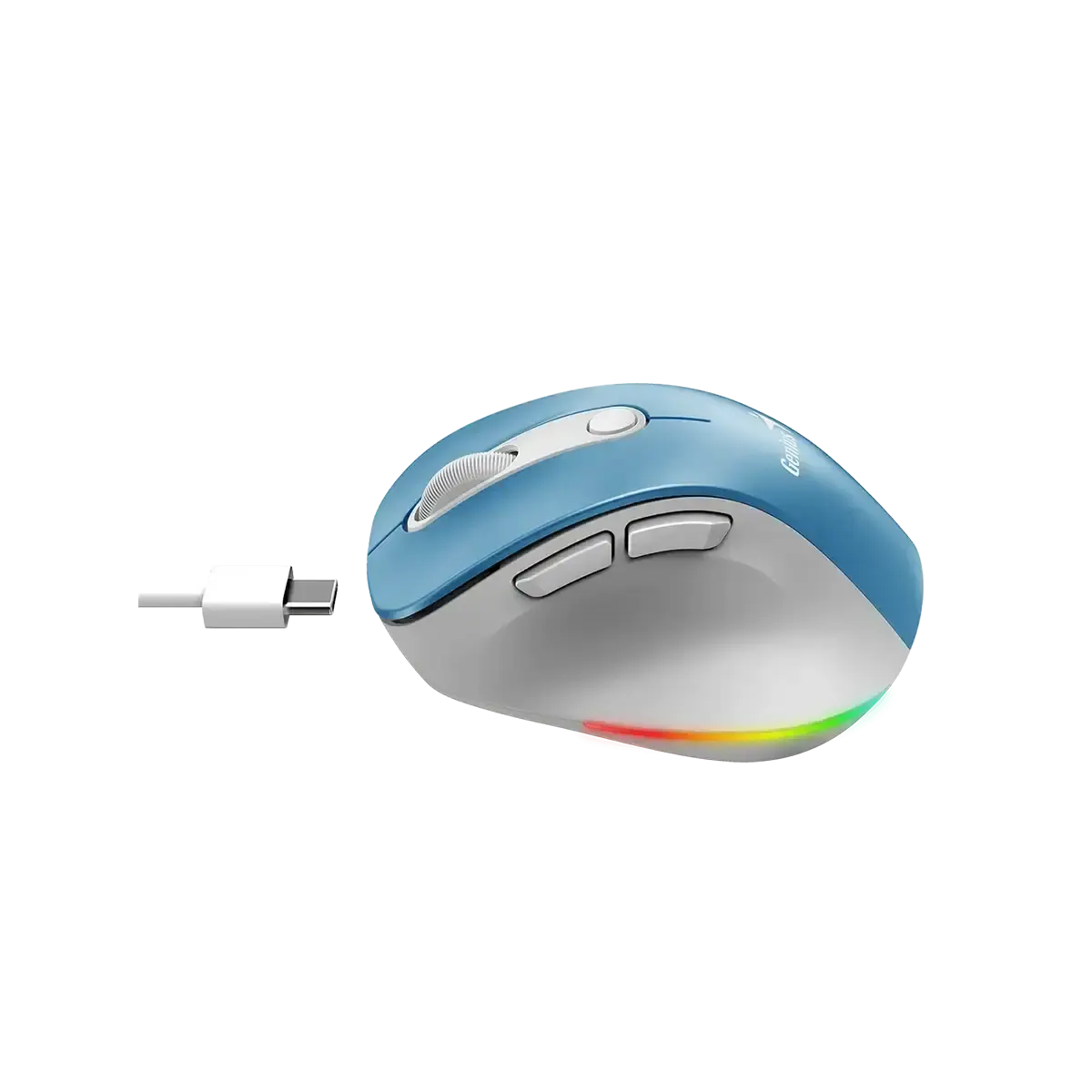 Genius, Ergo 9000S Pro, Mouse Light Blue