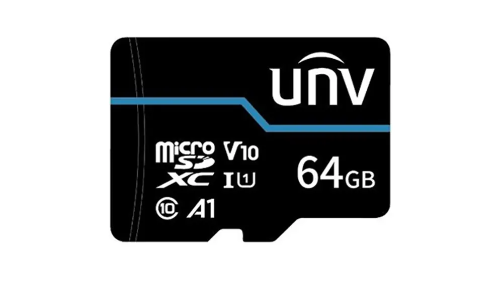 მეხსიერების ბარათი - Micro SD 64GB - Blue card, Uniview TF-64G-T-L