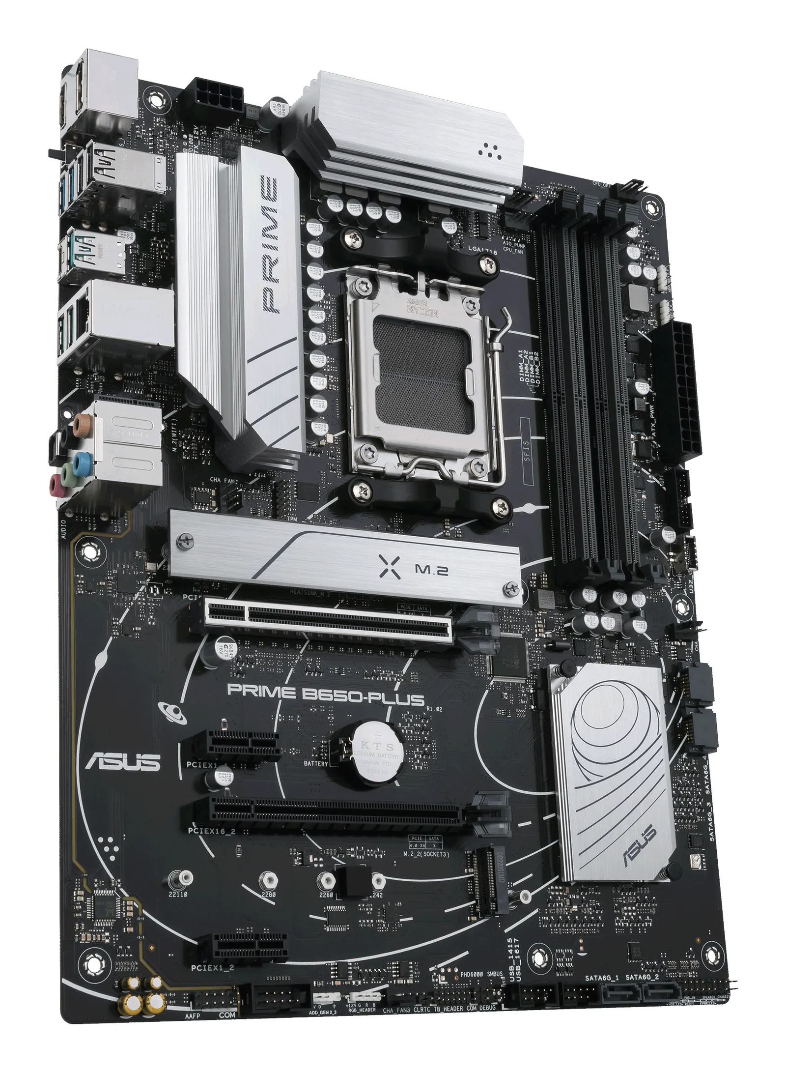 დედაპლატა ASUS Motherboard PRIME B650-PLUS sAM5 B650 4xDDR5 M.2 HDMI DP ATX